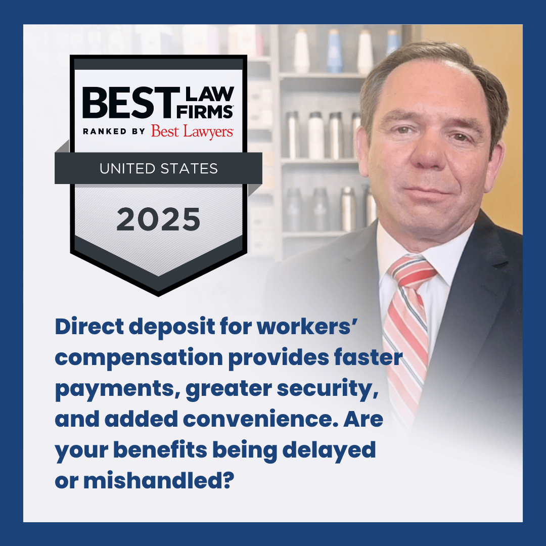 Best Law Firms ranked by Best Lawyers, United States, 2025. Dugan & Associates. Mitch Dugan: Direct deposit for workers' compensation provides faster payments, greater security, and added convenience. Are your benefits being delayed or mishandled? Image of Mitch Dugan.